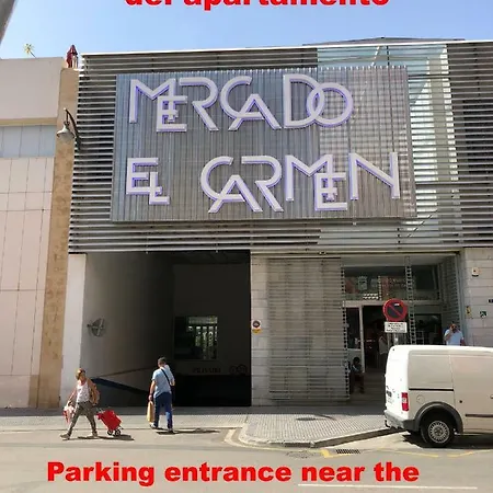 Ancha Del Carmen Ave Centro Madmar Lujo New Zambrano Apartment Malaga